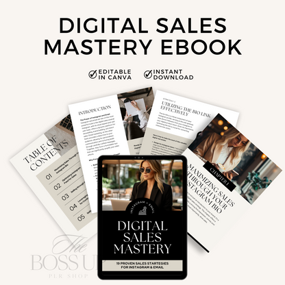 Digital Sales Mastery Ebook (MRR)