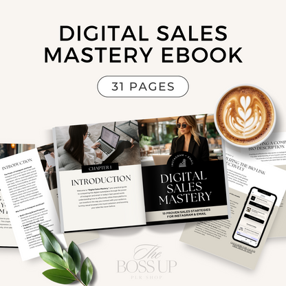 Digital Sales Mastery Ebook (MRR)