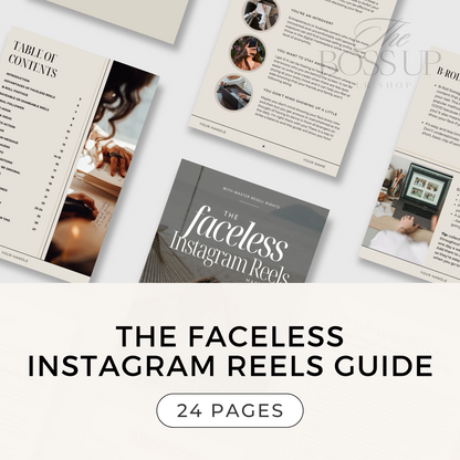 Faceless Instagram Reels Guide (MRR)