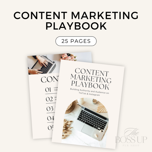 The Content Marketing Playbook (PLR)