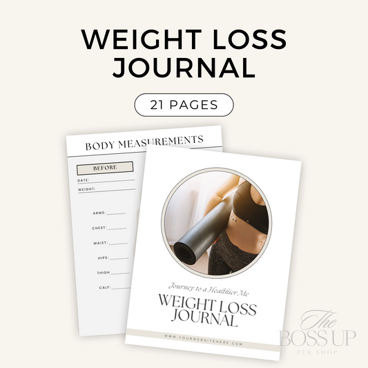 The Ultimate Weight Loss Journal (PLR)