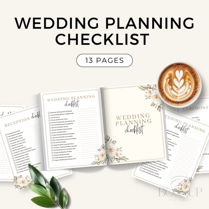 Wedding Planning Checklist (PLR)