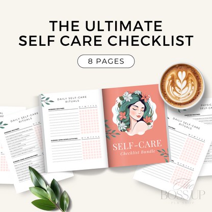 The Ultimate Self-Care Checklist (PLR)