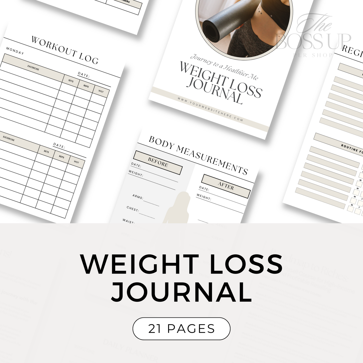 The Ultimate Weight Loss Journal (PLR)