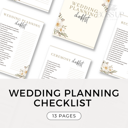 Wedding Planning Checklist (PLR)