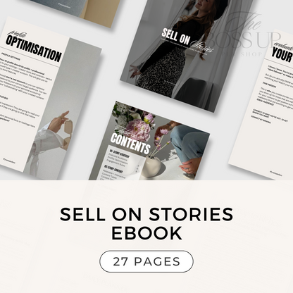 Sell On Stories Ebook (MRR)