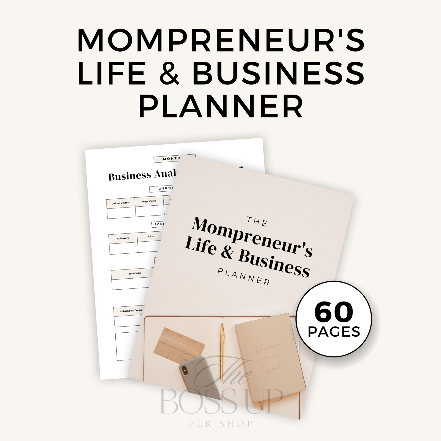 The Mompreneur's Life & Business Planner (PLR)