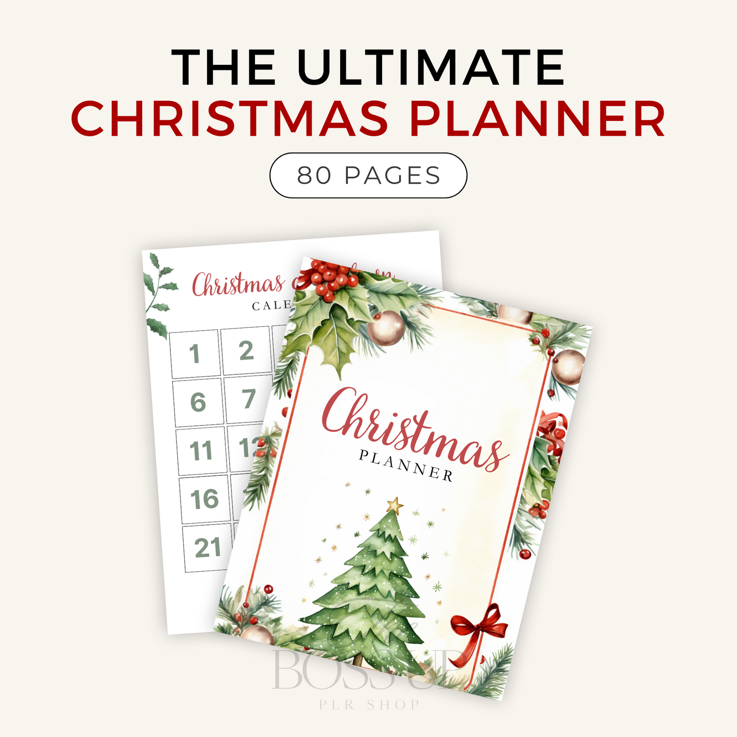 The Ultimate Christmas Planner (PLR)