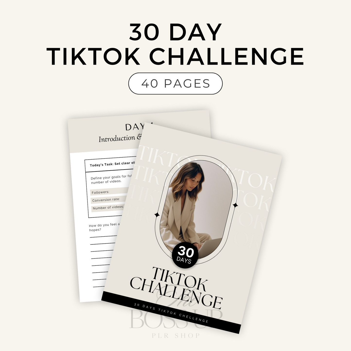 30-Day TikTok Challenge (PLR)