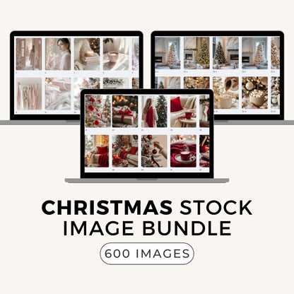 Christmas Stock Image Bundle (600+ Images with Master Resale Rights)