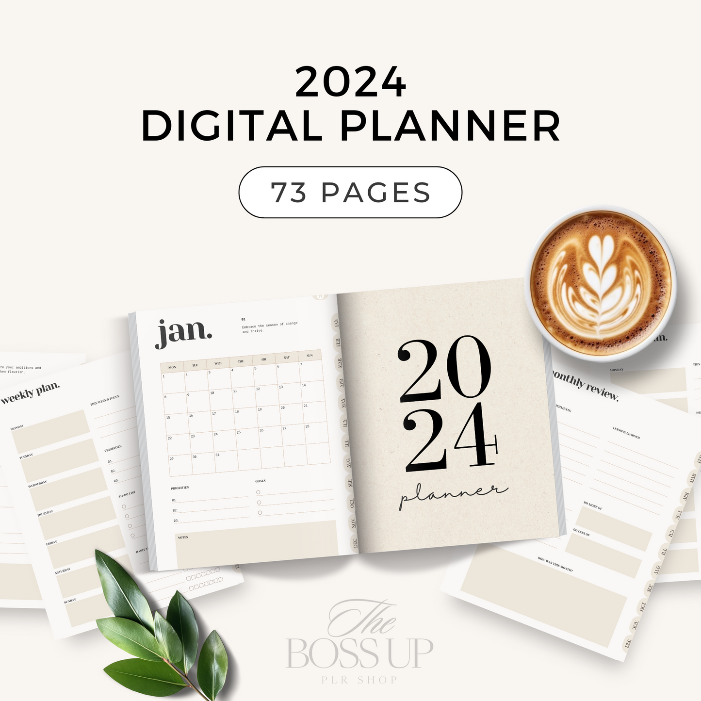 2024 Digital Planner (PLR)