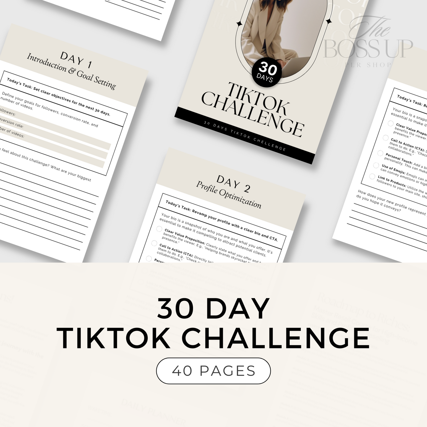 30-Day TikTok Challenge (PLR)