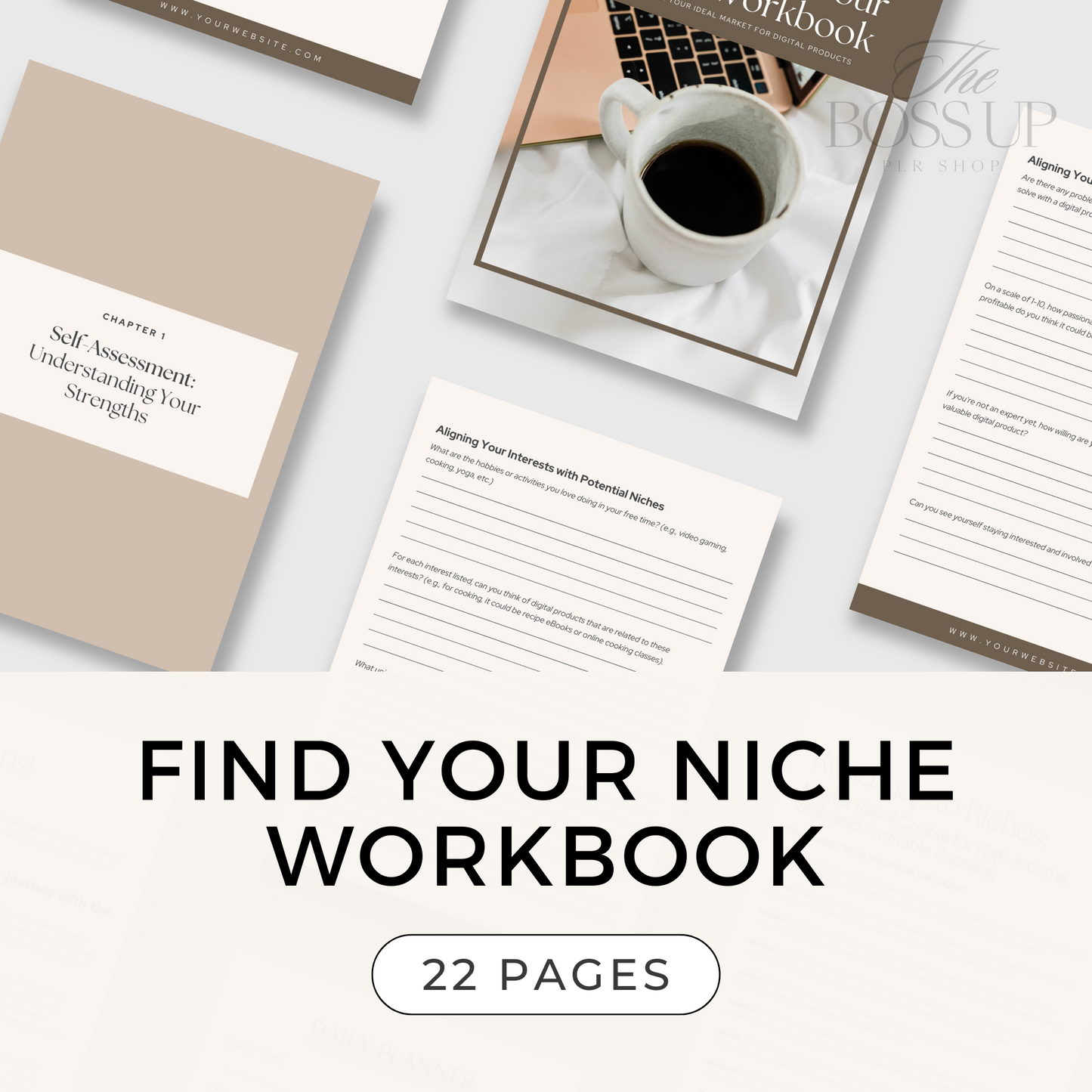 Find Your Niche Workbook with (PLR)