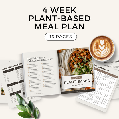 4 Week Plant-Based Meal Plan (PLR)