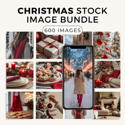Christmas Stock Image Bundle (600+ Images with Master Resale Rights)