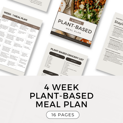 4 Week Plant-Based Meal Plan (PLR)