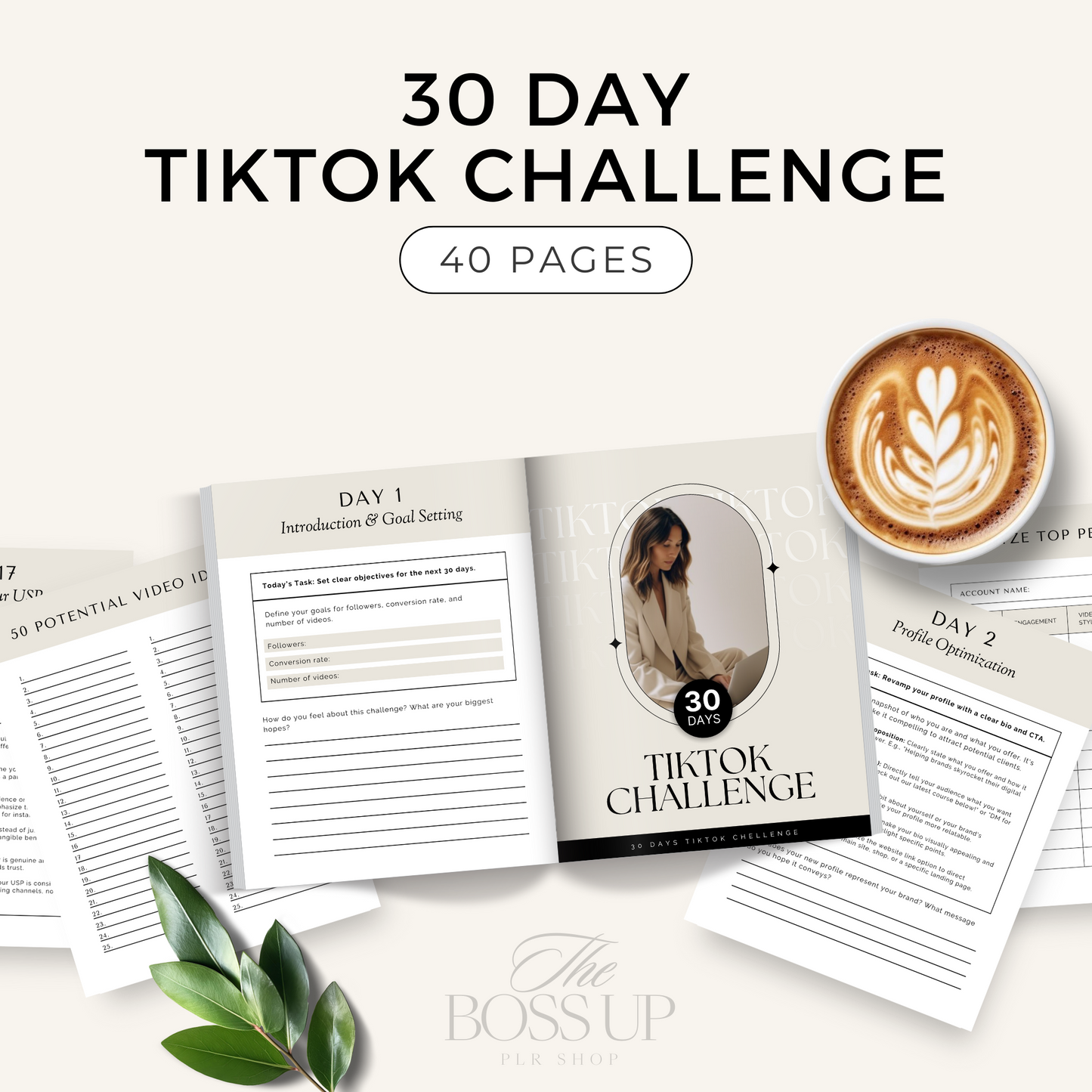 30-Day TikTok Challenge (PLR)