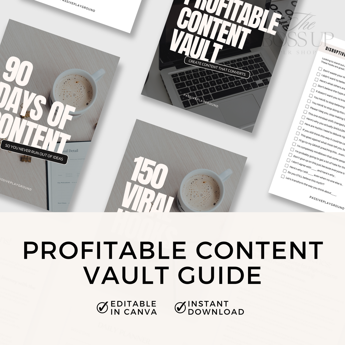 Profitable Content Vault Ebook (MRR)