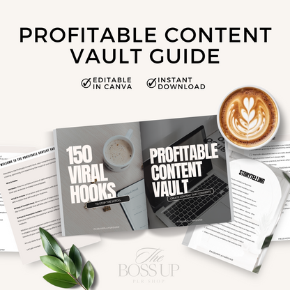 Profitable Content Vault Ebook (MRR)