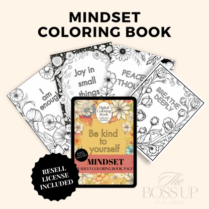 8 Digital Coloring Books Collection (MRR)