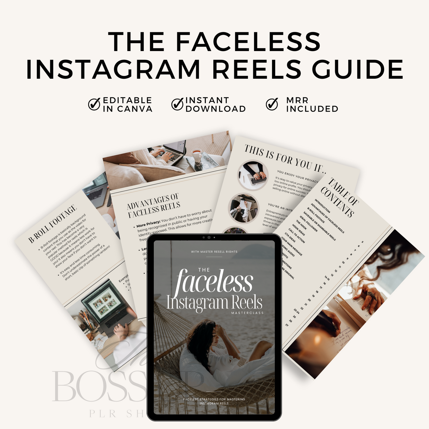 Faceless Instagram Reels Guide (MRR)