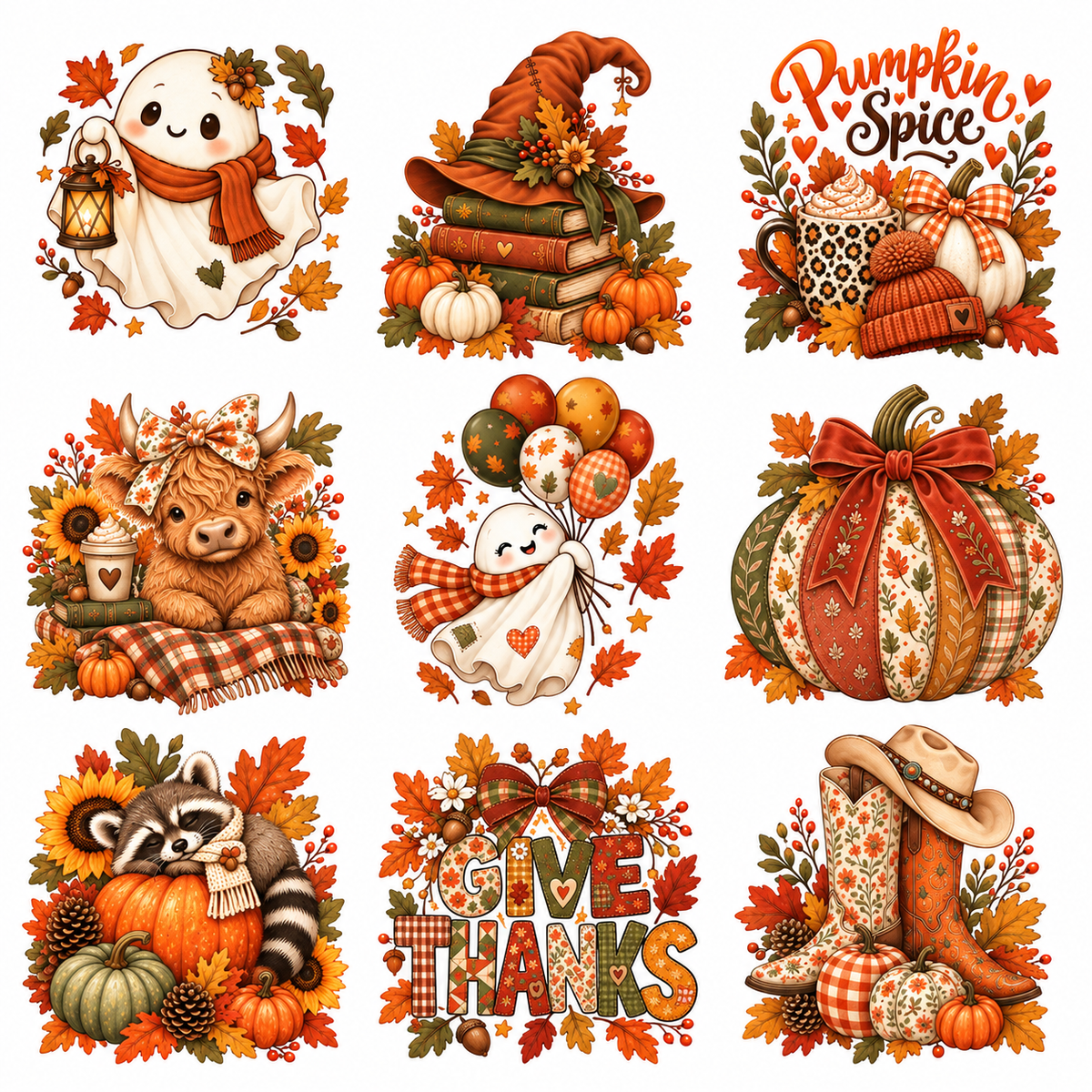 Fall PNG Bundle