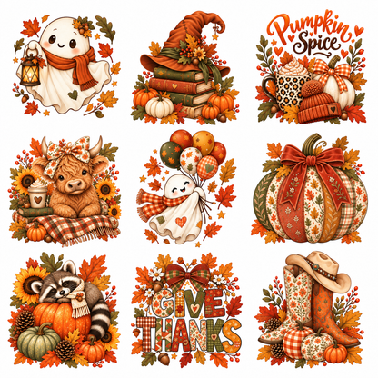 Fall PNG Bundle