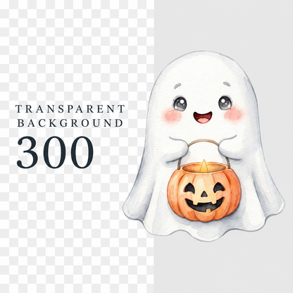 Cute Halloween Clipart Bundle