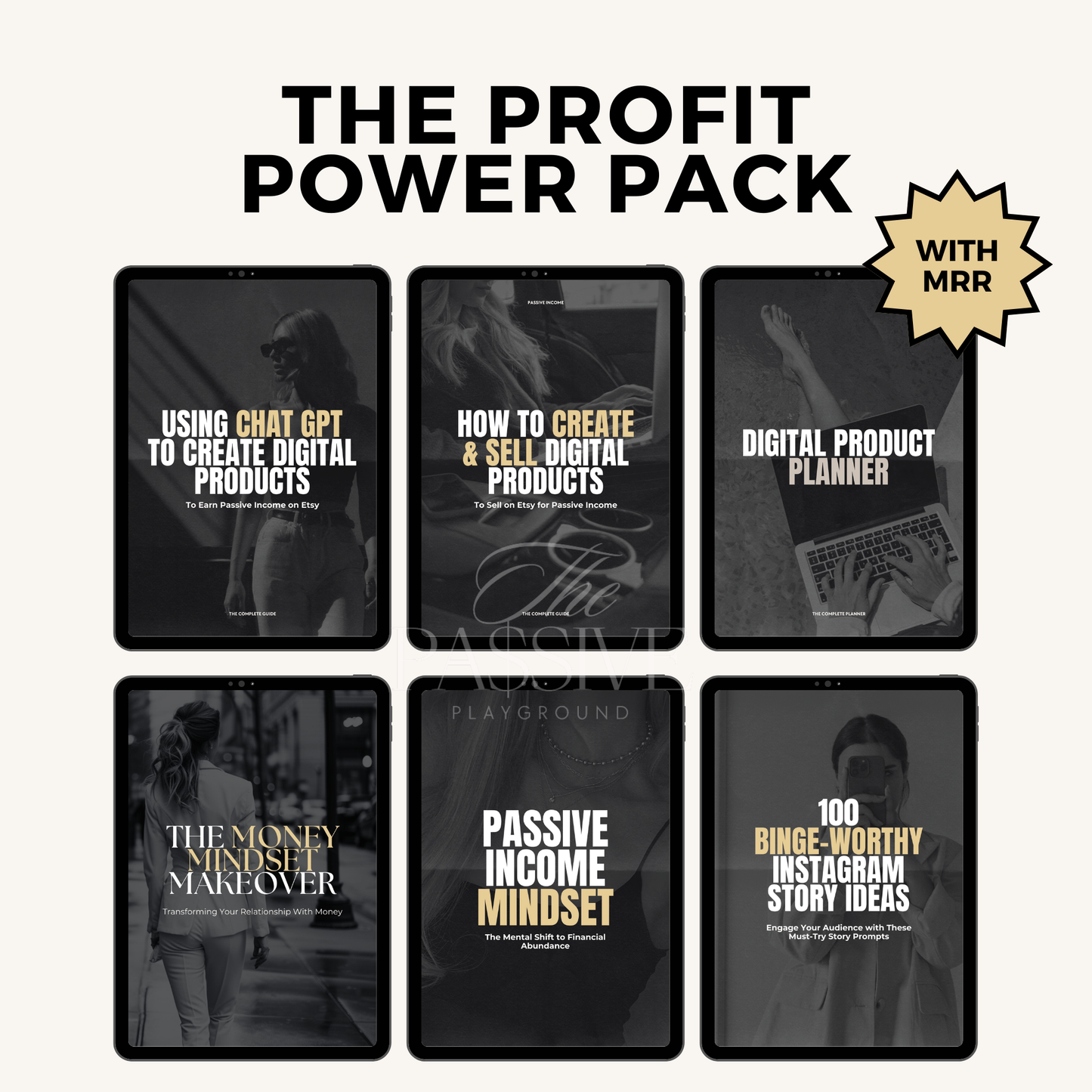 The Profit Power Pack – 6 Digital Products with MRR